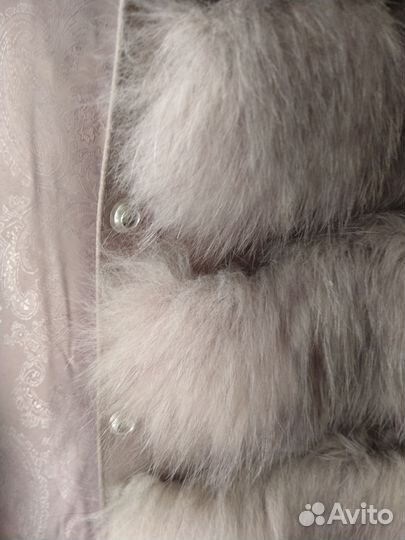 Шуба из песца