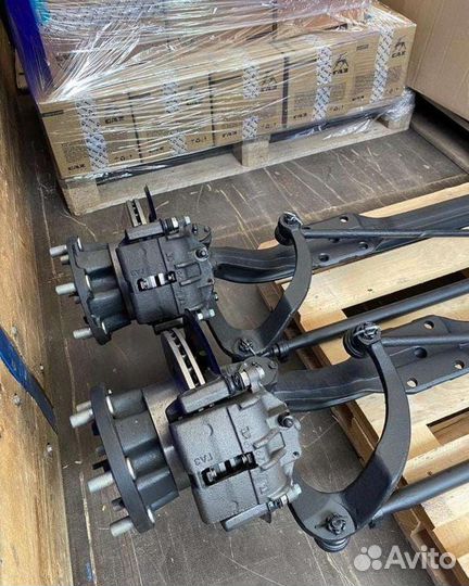 Передняя балка на газель в сборе