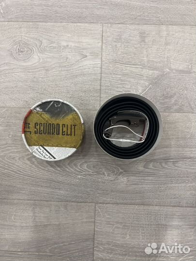 Ремень мужской натуральная кожа черный