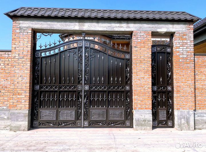 Кованые ворота