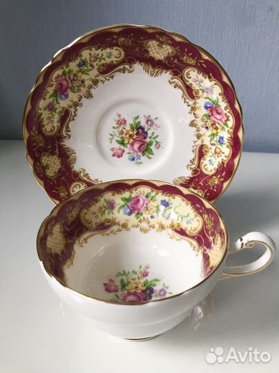 Сервиз тет-а-тет Англия Paragon винтаж фарфор
