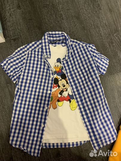 Вещи пакетом на мальчика 110 122