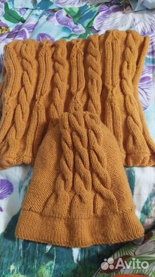 Комплект(шапка+снуд)