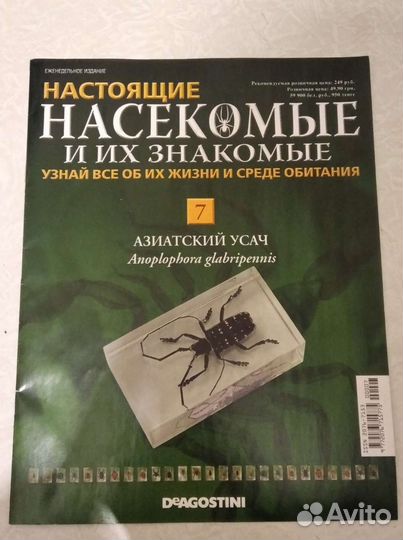 Насекомые и их знакомые, DeAgostini