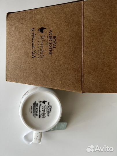 Кружка костяной фарфор