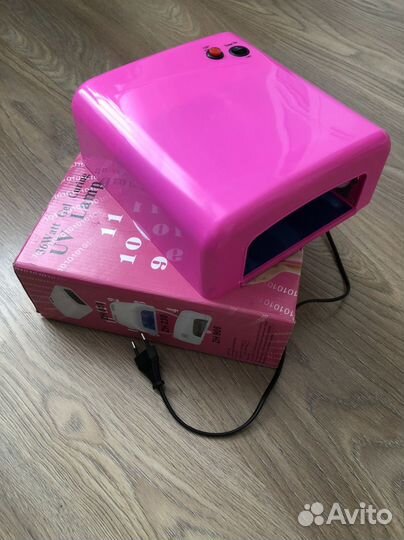 Лампа для ногтей новая