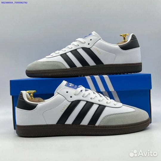 Кроссовки Adidas Samba (лучшее качество) (Арт.4678