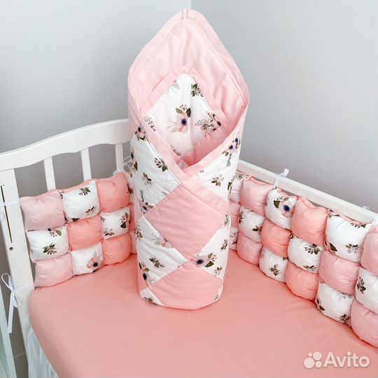 Бортики в кроватку (в наличии)