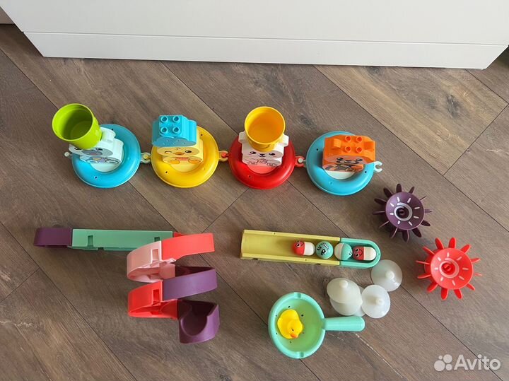 Конструктор lego duplo для ванны + водная горка