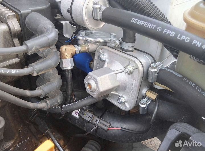 Гбо Газ на Fiat Doblo Установка