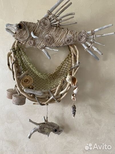 Морской декор из дерева