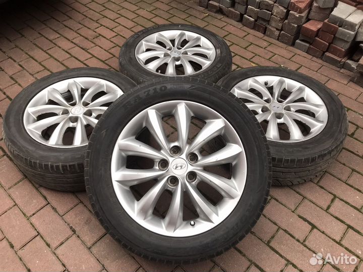 Диски R17 Hyundai 5x114.3 с резиной