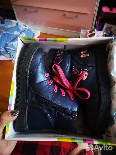 Ботинки демисезонные для девочки 30 размер