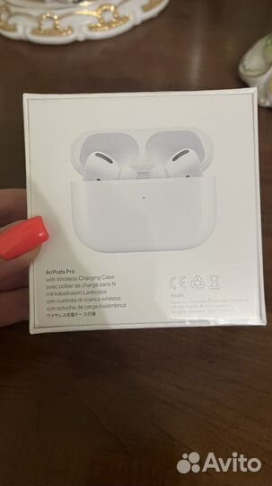 Беспроводные наушники apple airpods pro