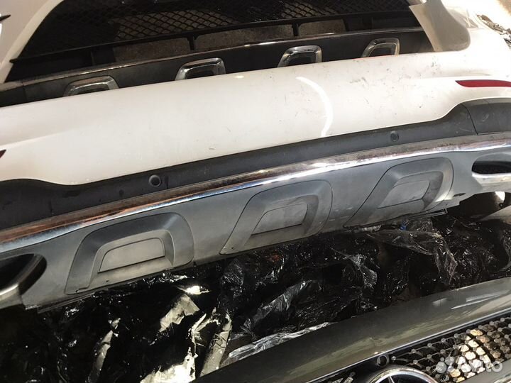 Мерседес x253 GLC AMG бампер задний