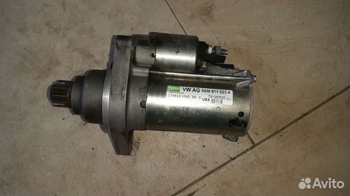 Стартер ауди а3 8р 1.8 cda