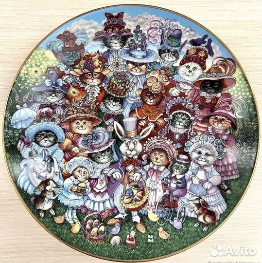 Franklin mint, коллекционная декоративная тарелка