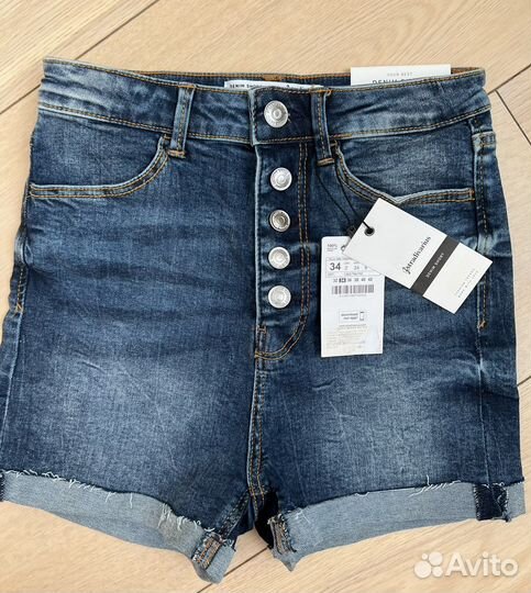 Новые шорты stradivarius 34 размер