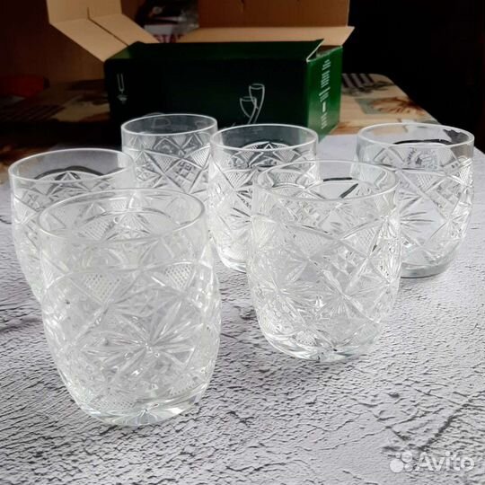 Хрустальные стаканы СССР