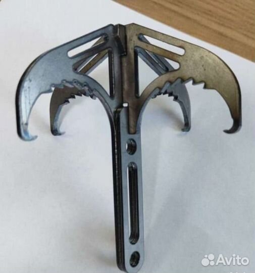 Кошка саперная для сдергивания стальная, крюк