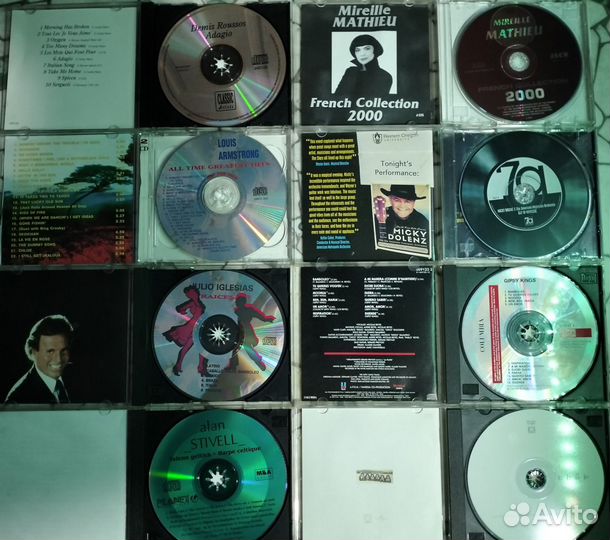 CD диски музыкальные