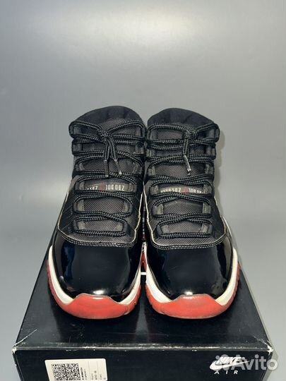 Кроссовки Air Jordan 11 Retro Bred 2019 оригинал