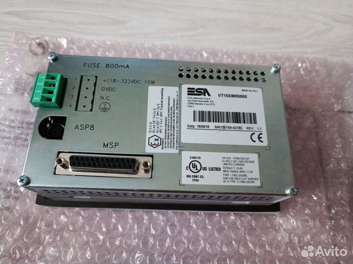 Панель оператора ESA VT155W00000