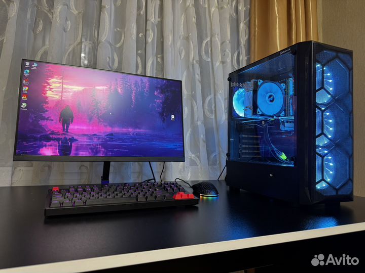 Мощный пк с Xeon E5 2666v3, 32 гб RAM и Rx580 8 гб