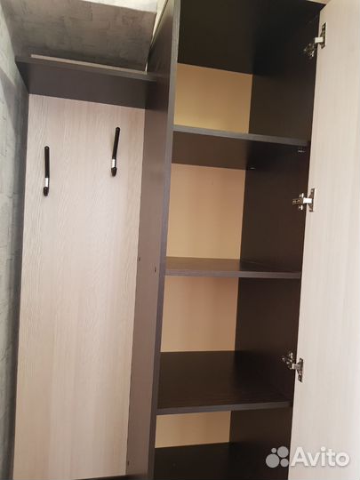 Узкий шкаф в прихожую бу