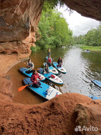 Прогулки на сап и байдарках по питеру