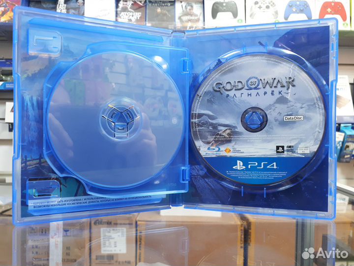 God Of War Ragnarok ps4 русская озвучка и обложка