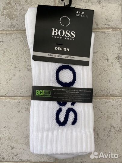 Носки мужские Hugo Boss, спорт, разм 43-46