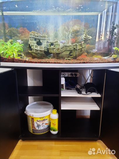 Аквариум с тумбой Aquael 170 литров