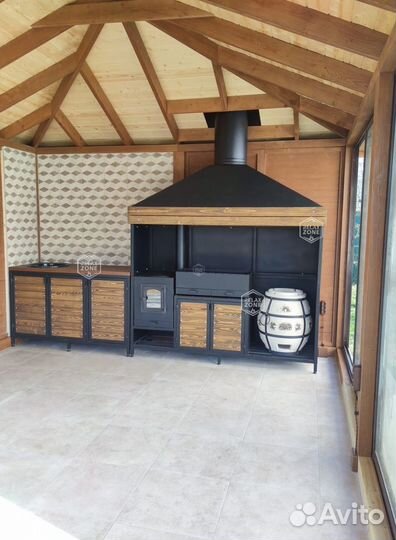 Мангальный комплекс, мангал, тандыр, печь, казан