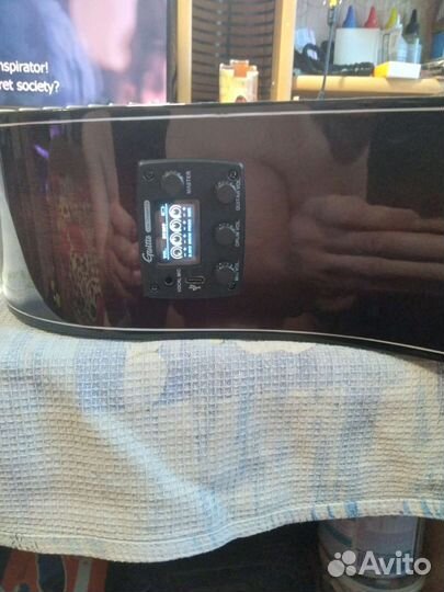 Трансакустическая гитара Kepma F 1 DE