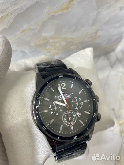 Часы Tommy Hilfiger black new