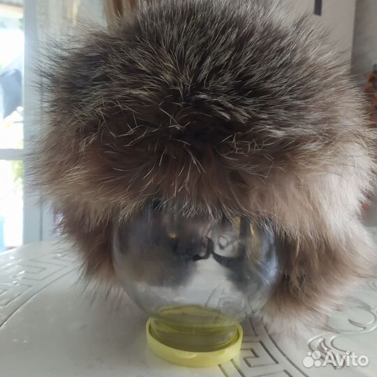 Женская зимняя натуральная шапка -ушанка