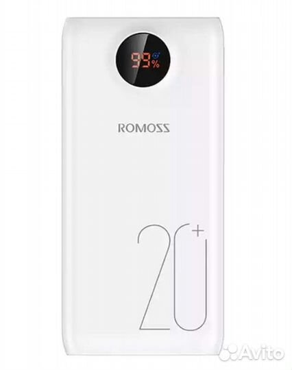 Power bank Romoss 10/20/30000 mAh, QC 18W