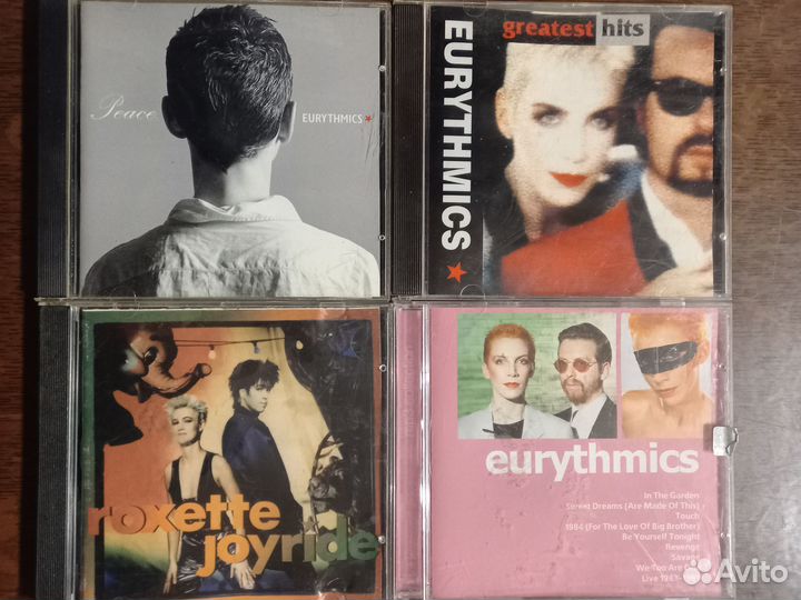 CD Eurythmics Roxette L Richie Gibb Hayes Gaynor