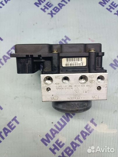 Блок абс Рено Дастер