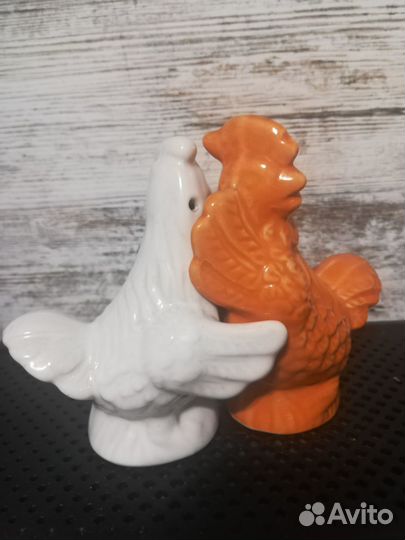 Солонка и перечница набор фигурок