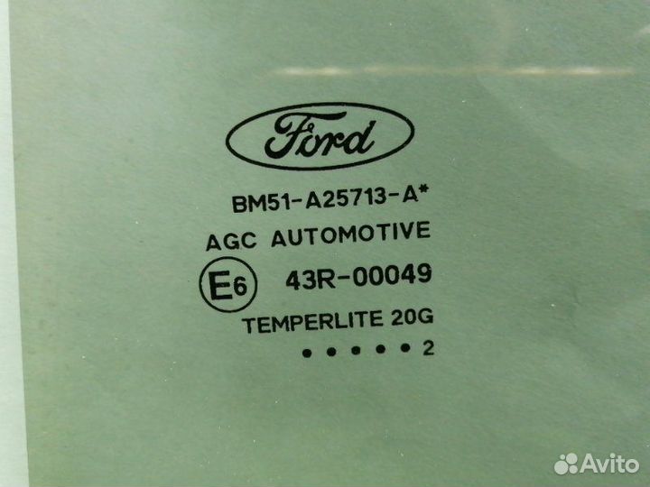 Стекло заднее левое Ford Focus 3 CB xqda 2012