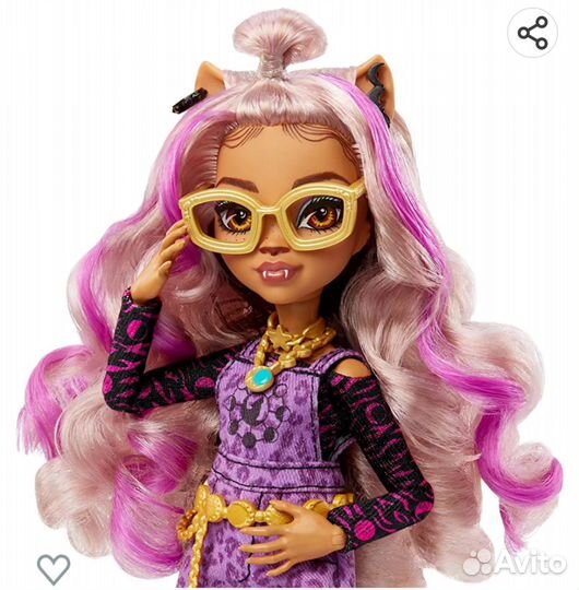 Кукла Monster High Clawdeen Wolf Fashion Doll