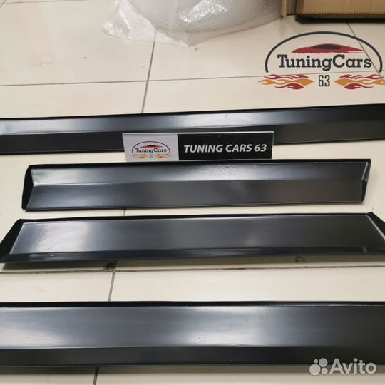 Накладки низа дверей шагрень ваз 2110-11- 12
