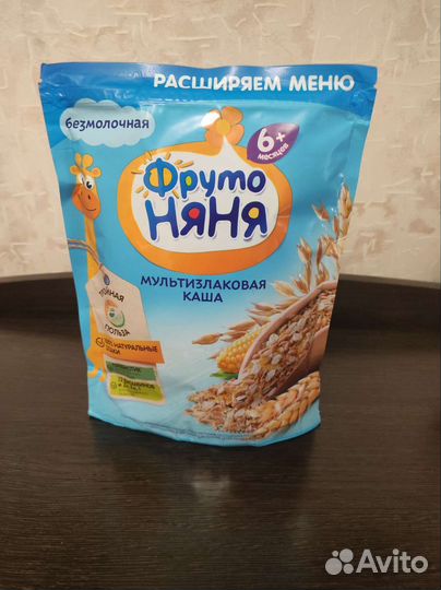 Детские каши безмолочные