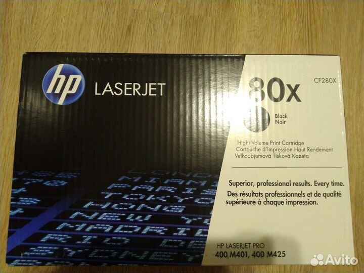 Картридж hp cf280x черный