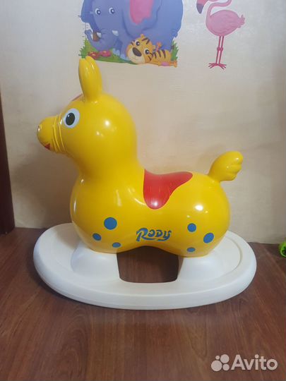 Ослик прыгун качалка