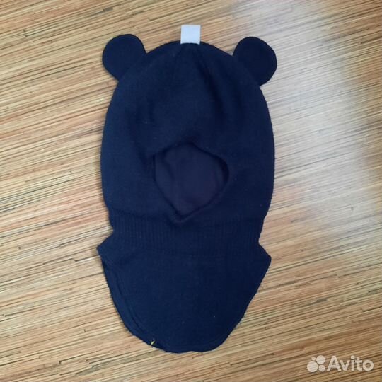 Шапка-шлем для мальчика р. 44-46 и на 6 лет осень