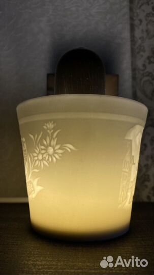 Подсвечник, литофания. Kugelmeier, Германия