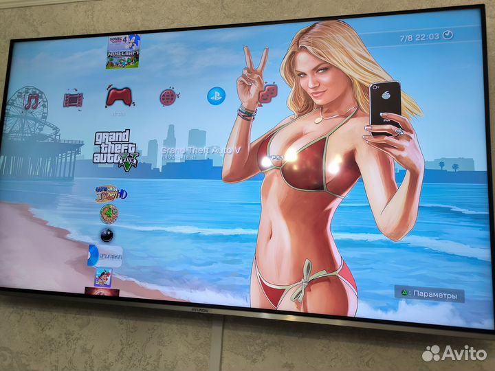 Sony PS3 super slim прошитая 500 Гб